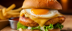 Special Egg Cheese Burger