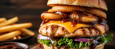 Chicken BBQ Burger