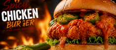 Chicken Spicy Burger