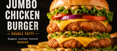 Jumbo Chicken Burger