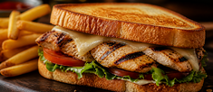 Chicken Grill Cheese Sandwich