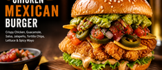 Chicken Mexican Burger